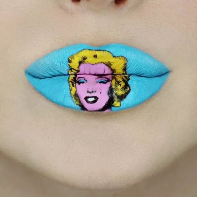 Lips As A Canvas To Create Pop Culture-Inspired Art (25 pics)