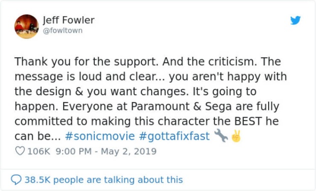 Fans Force The Creators Of The New Sonic The Hedgehog Movie To Change His Design (32 pics)