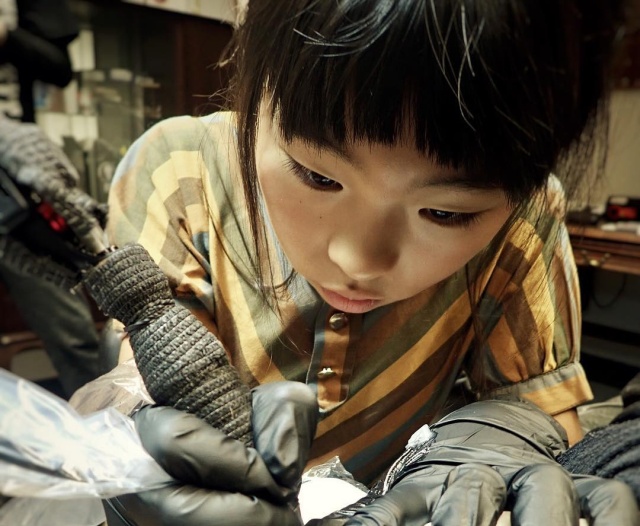 Noko Is A 10-Year-Old Tattoo Apprentice (12 pics)