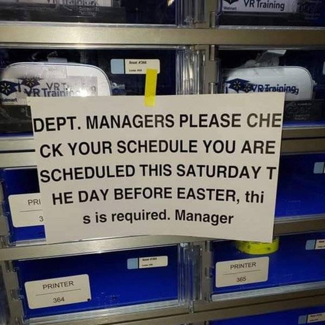 Strange And Funny Management Notices (21 pics)