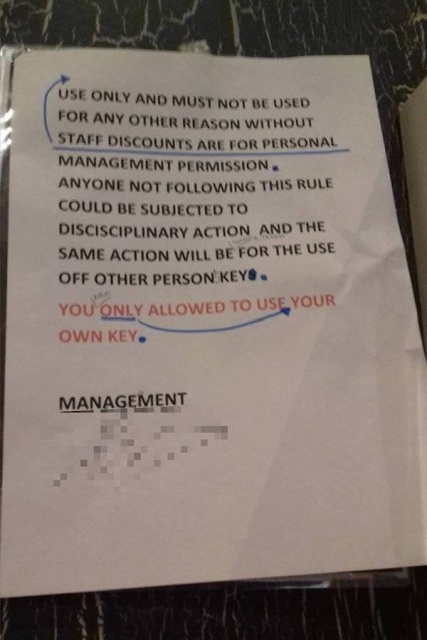 Strange And Funny Management Notices (21 pics)