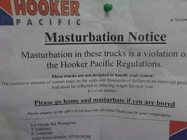 Strange And Funny Management Notices (21 pics)