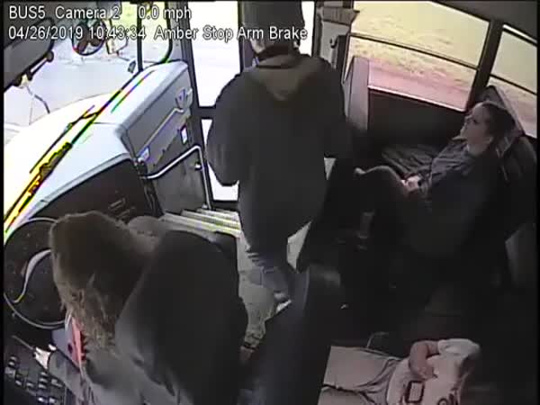 Bus Driver With A Life Saving Reaction Time