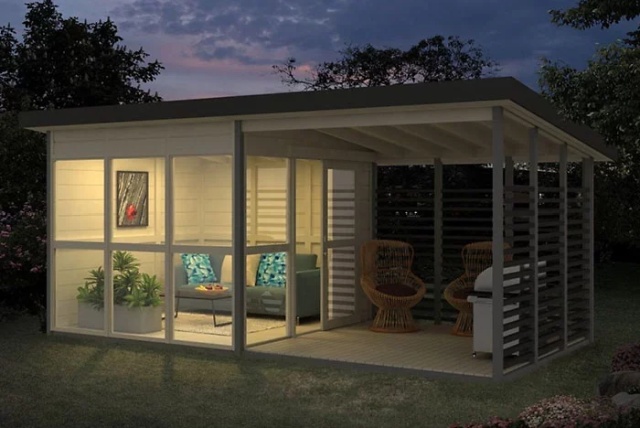 Amazon’s Selling A Guesthouse ‘Kit’ That You Can Build In Your Backyard In 8 Hours (8 pics)