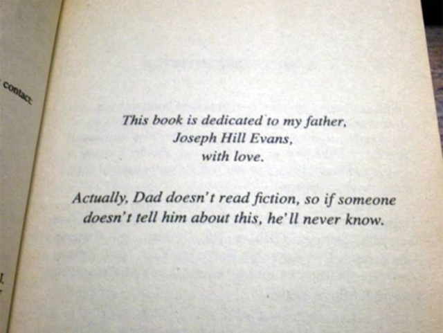 Every Good Book Needs A Good Dedication (16 pics)