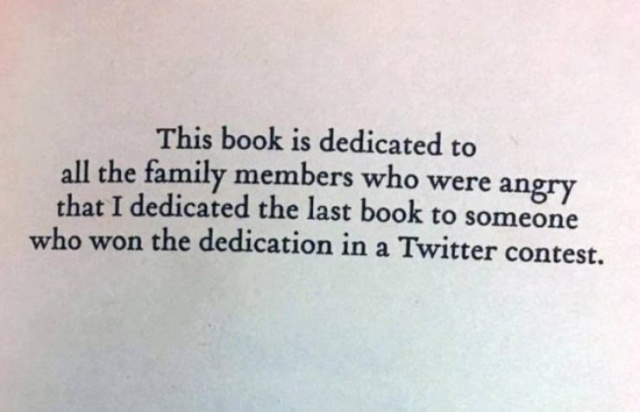 Every Good Book Needs A Good Dedication (16 pics)