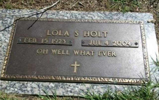 Funny Headstones (18 pics)