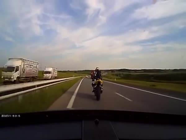 What Could Go Wrong Trying To Brake Check A Car While On A Motorcycle