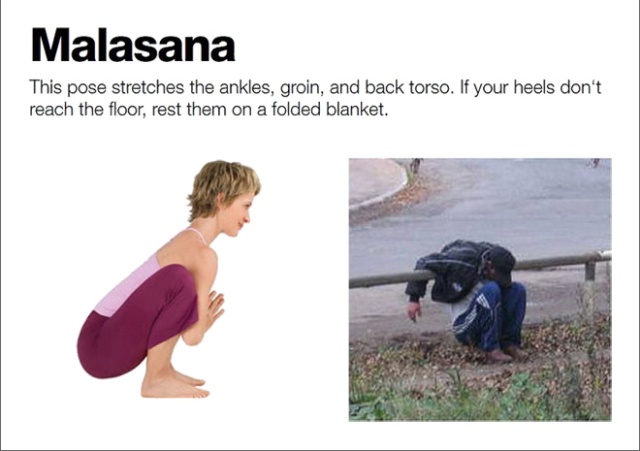 Drunk Yoga Positions (10 pics)