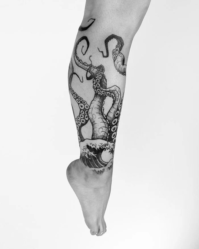 Great Leg Tattoos (25 pics)