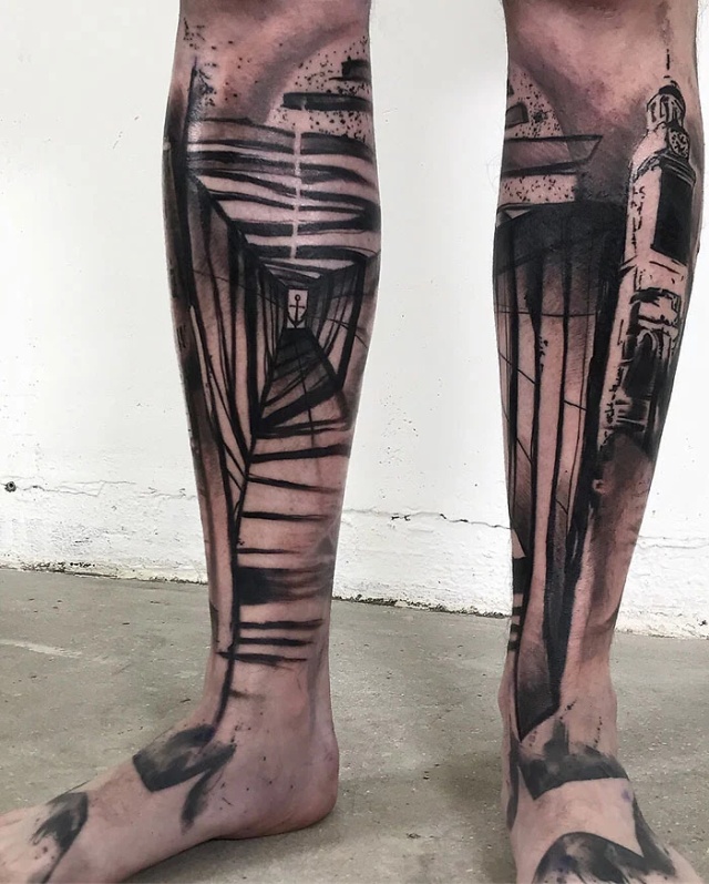 Great Leg Tattoos (25 pics)