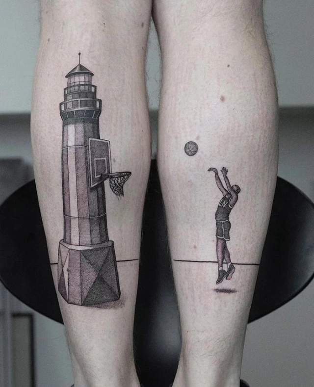 Great Leg Tattoos (25 pics)