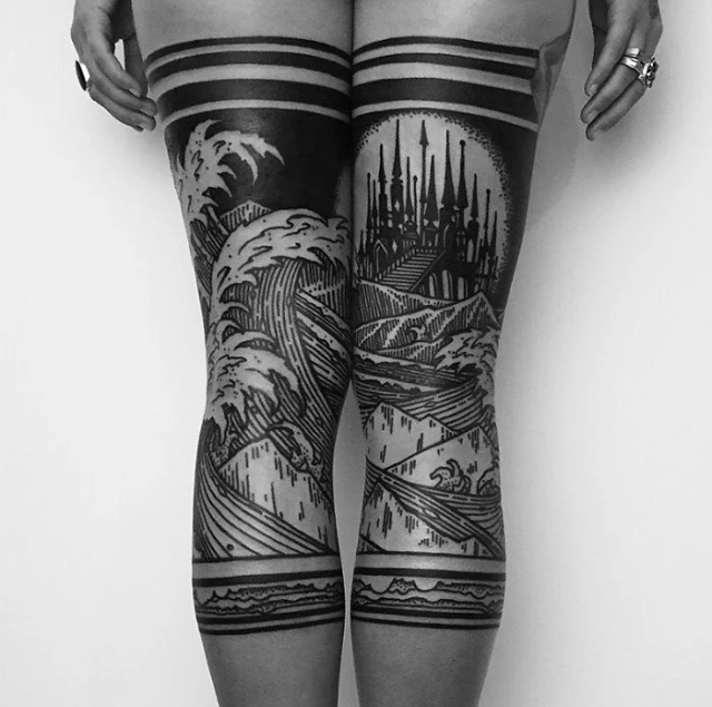 Great Leg Tattoos (25 pics)