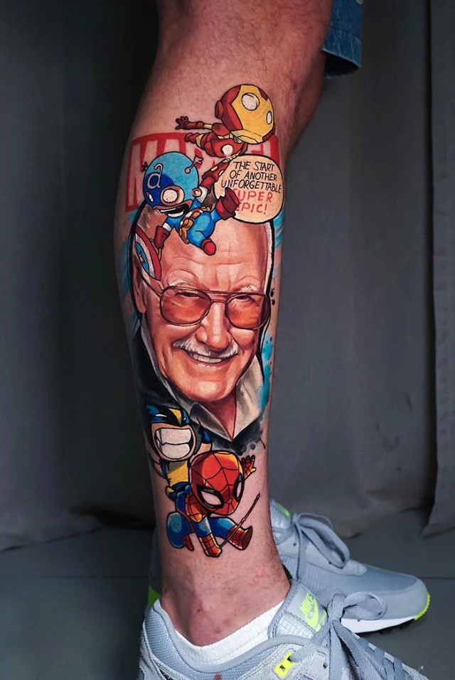 Great Leg Tattoos (25 pics)