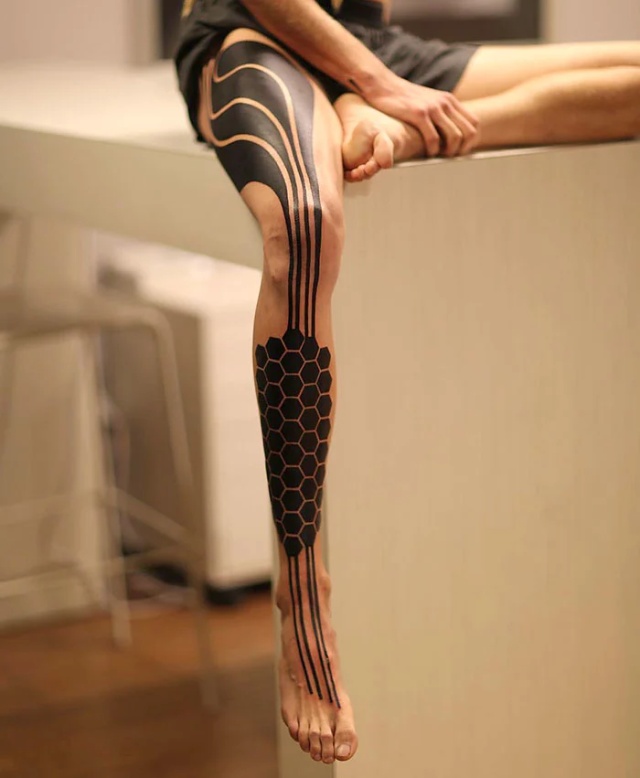 Great Leg Tattoos (25 pics)