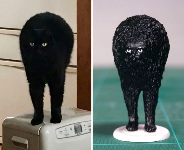 Funny Animal Images Turned Into Funny Sculptures By A Japanese Artist (30 pics)