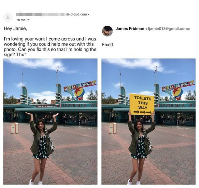 Photoshop Trolling By James Fridman (15 pics)