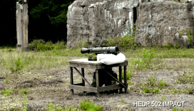 Most Powerful Hand-held Rifle Vs A Tank (14 gifs)