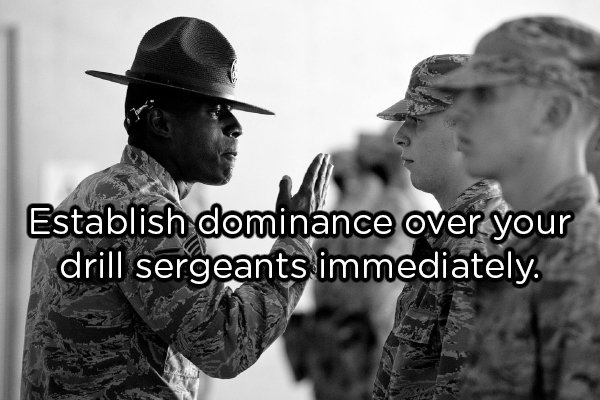 Advice For The Military Newbies (15 pics)