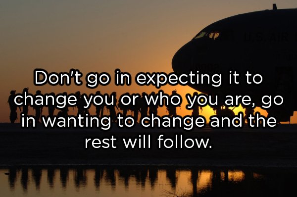 Advice For The Military Newbies (15 pics)
