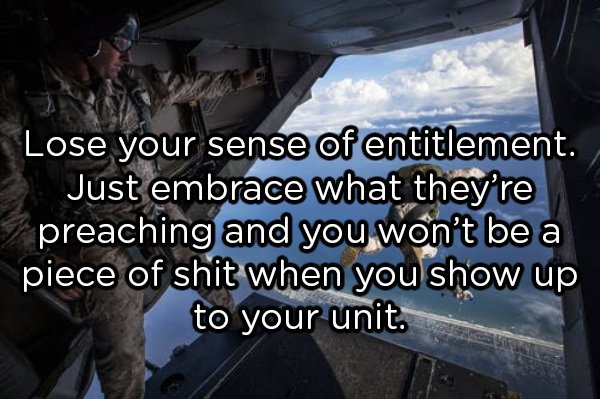 Advice For The Military Newbies (15 pics)