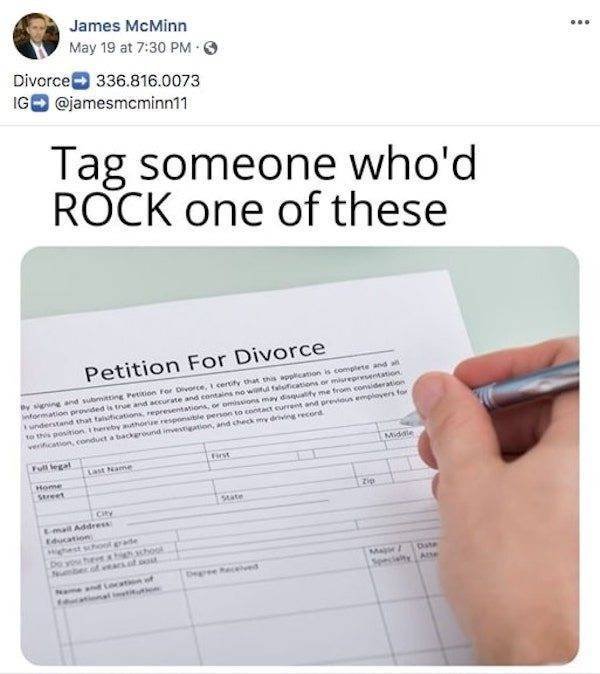 This Divorce Lawyer Has Hilarious Meme Advertising (23 pics)
