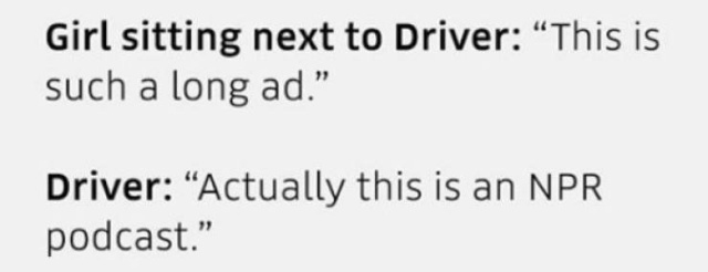 Overheard In Ubers (25 pics)