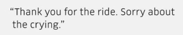 Overheard In Ubers (25 pics)