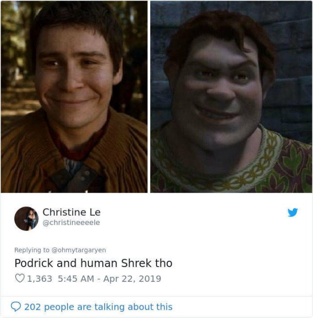 Is “Game Of Thrones” A Copy Of “Shrek”? (22 pics)