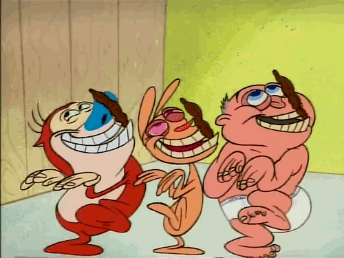 Remember ‘Ren and Stimpy’? (17 gifs)