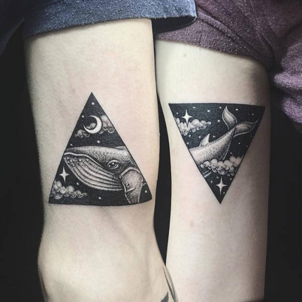 Awesome Matching Tattoos (50 pics)