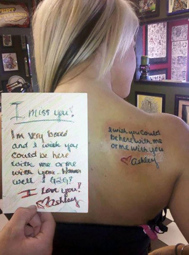 There Are Stories Behind These Tattoos (18 pics)