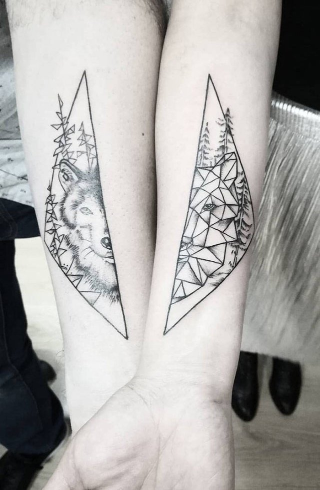 Awesome Matching Tattoos 50 Pics