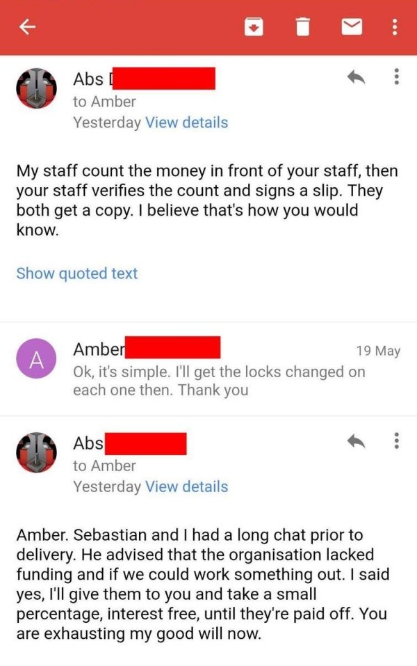 Charity Treasurer Tries To Screw Over Engineer Who Built Arcade Machines (14 GIFs)