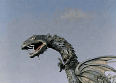 Cheap Godzillas (15 GIFs)
