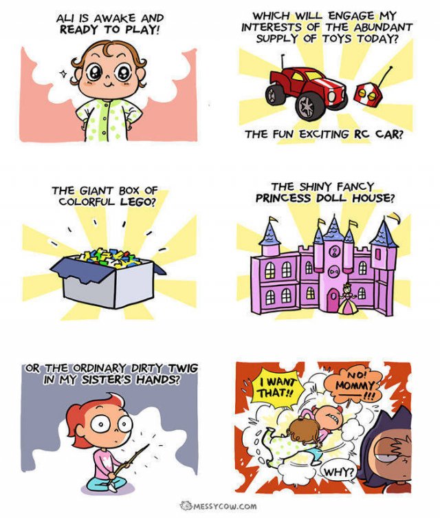 True And Funny Comics About Parenting (30 pics)
