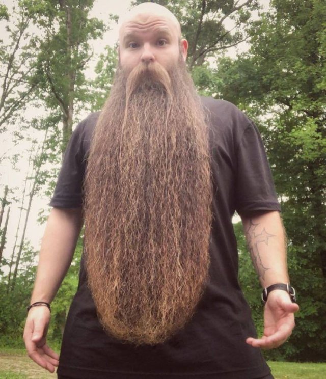 What Happens If You Don't Shave Your Beard For Five Years (14 pics)