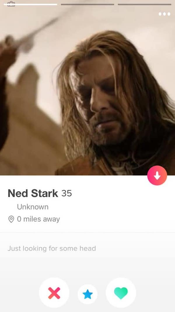 Game of Thrones Tinder Profiles (23 pics)