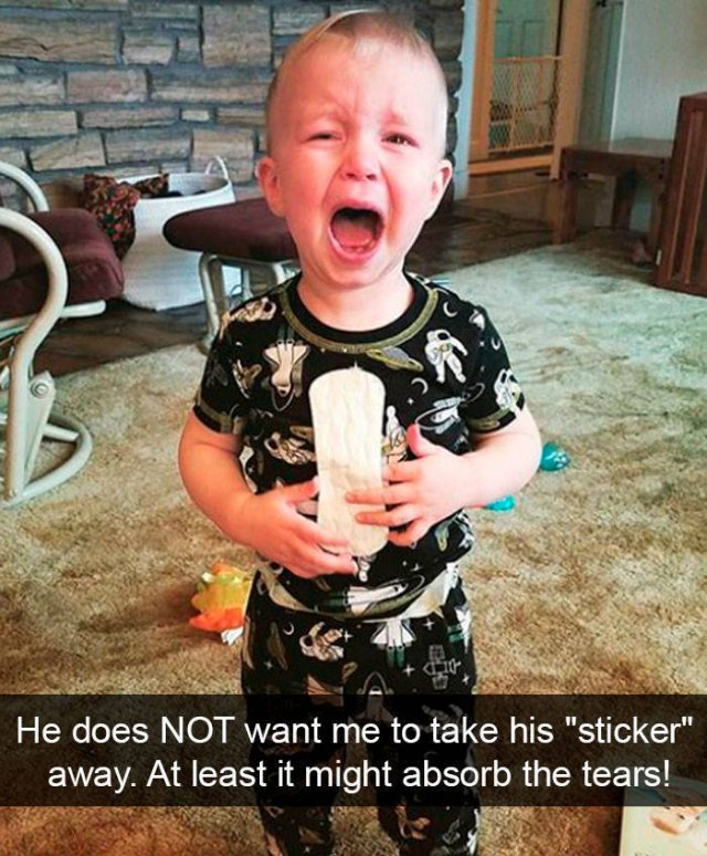 Reasons Why Kids Cry (40 pics)