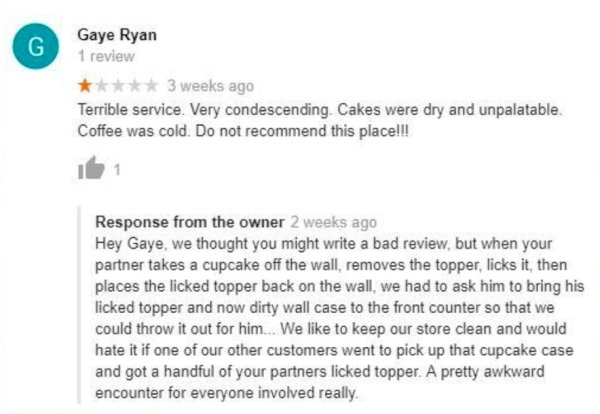 These Restaurant Owners Know How To Deal With Bad Reviews (23 pics)
