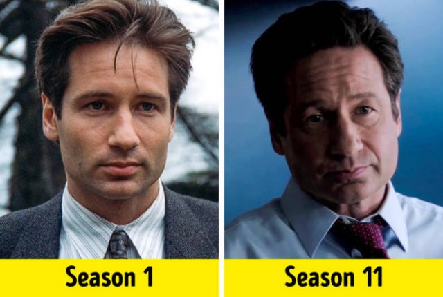 TV Show Actors, First Season Vs. Last Season (26 pics)