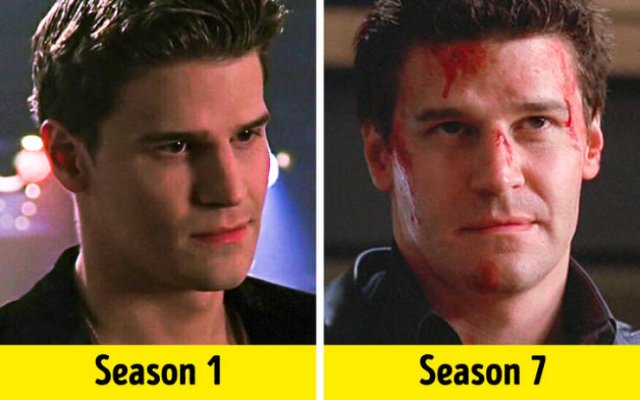 TV Show Actors, First Season Vs. Last Season (26 pics)