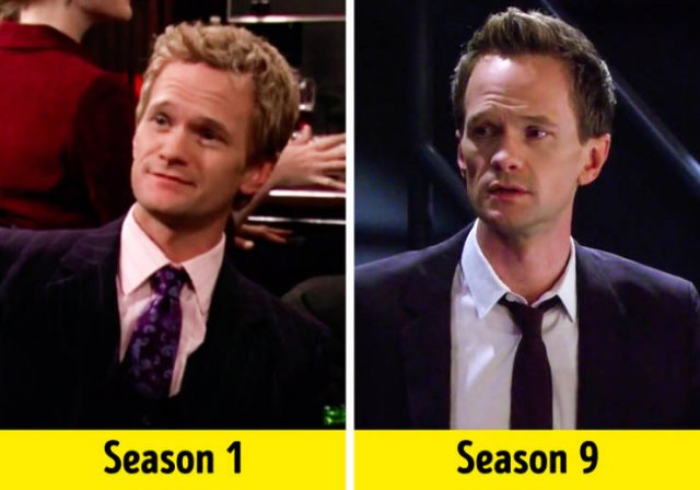 TV Show Actors, First Season Vs. Last Season (26 pics)