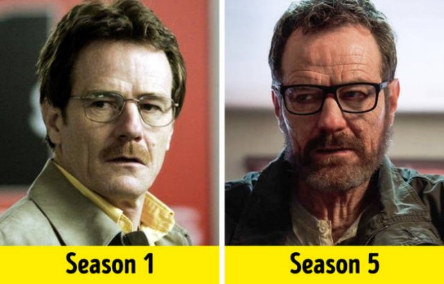 TV Show Actors, First Season Vs. Last Season (26 pics)