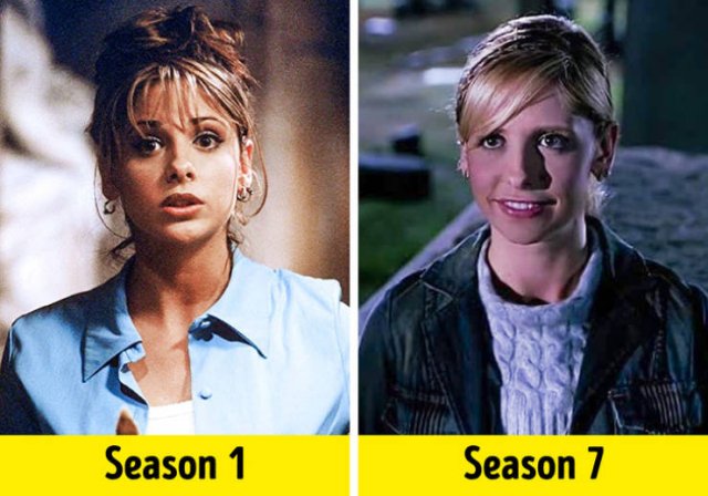 TV Show Actors, First Season Vs. Last Season (26 pics)