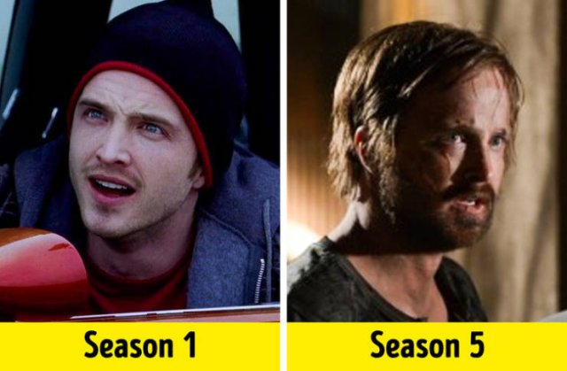 TV Show Actors, First Season Vs. Last Season (26 pics)