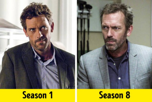 TV Show Actors, First Season Vs. Last Season (26 pics)