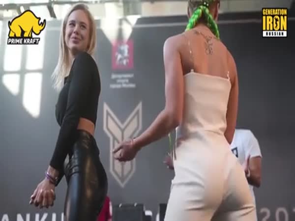 There Is A Slapping Competition In Russia