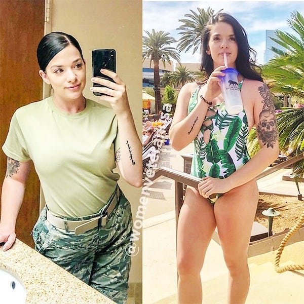 Girls With And Without Uniform (26 pics)