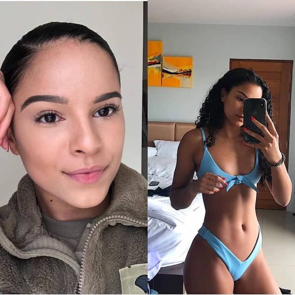 Girls With And Without Uniform (26 pics)